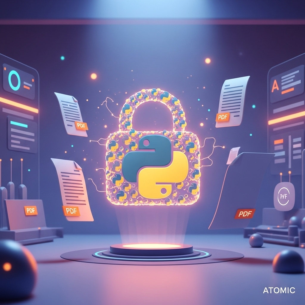 Python PDF encryptor script example