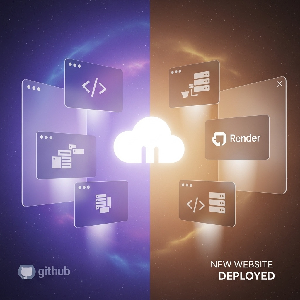 Flask app deployed on Render free tier